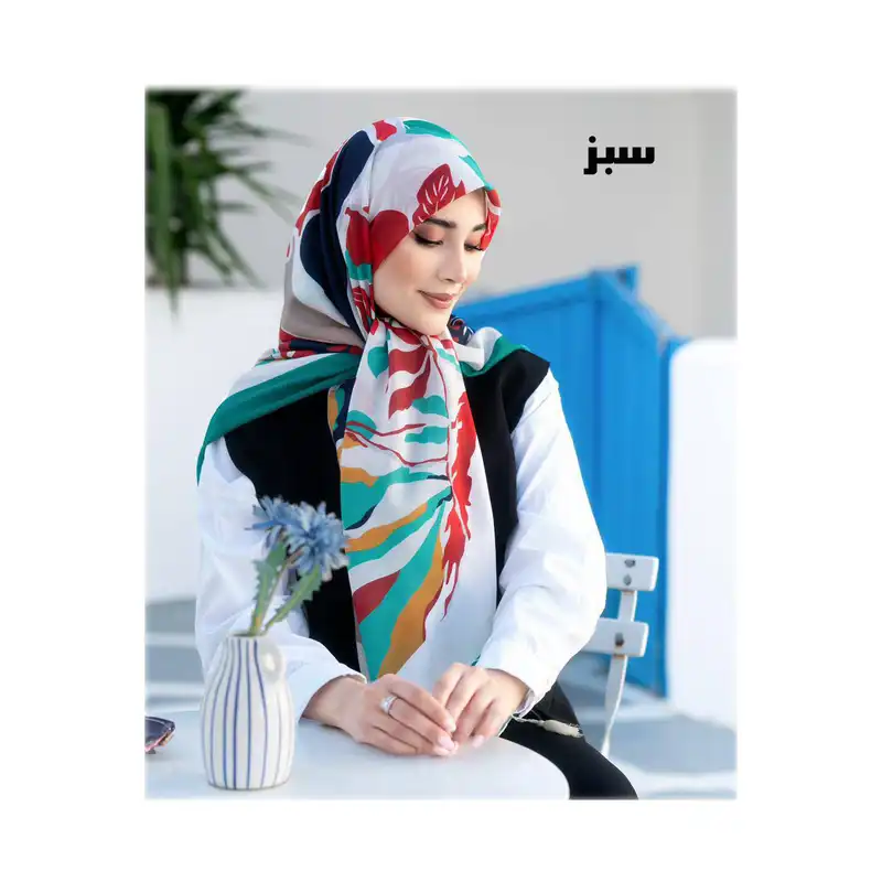 روسری زنانه مدل نخ وال کد RV1