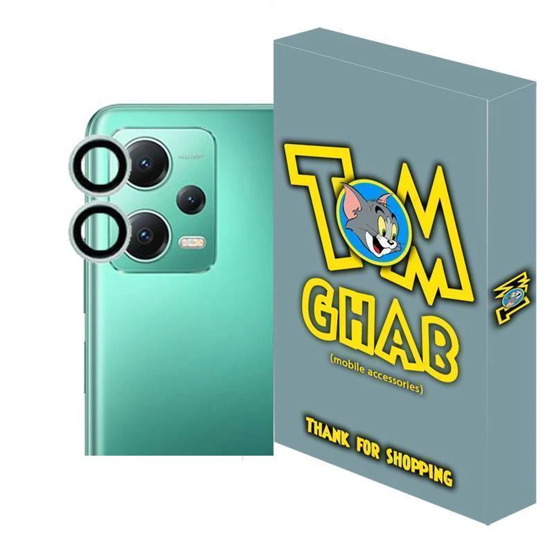 محافظ لنز دوربین فلزی  قاب تام مدل رینگی مناسب برای گوشی موبایل شیائومی Redmi Note 12 Pro Plus