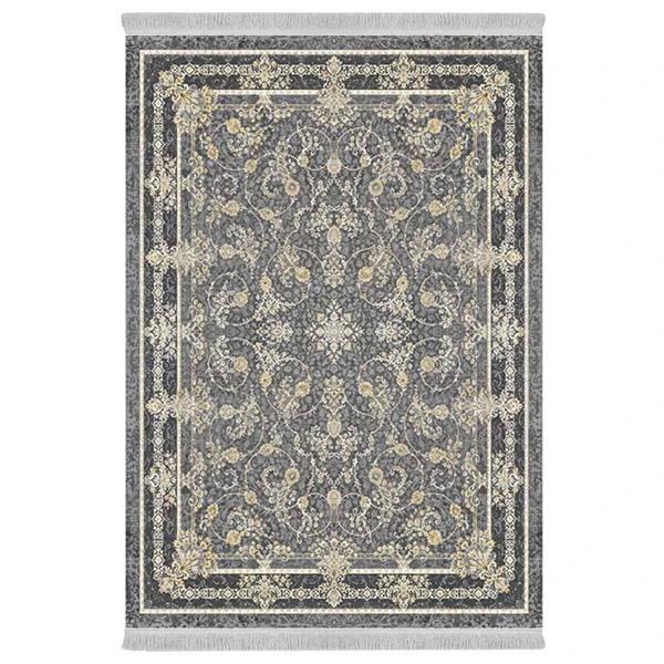 فرش پارچه‌ای دفه مدل فرشینه هازان مخمل طرح فانتزی کد 3024