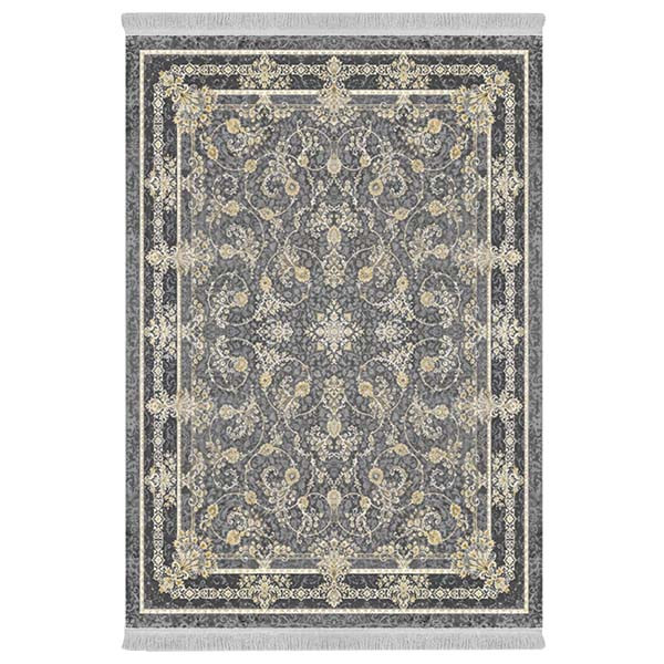 فرش پارچه‌ای دفه مدل فرشینه هازان مخمل طرح فانتزی کد 3024