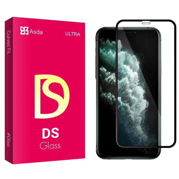 محافظ صفحه نمایش سرامیکی آسدا مدل DS glass مناسب برای گوشی موبایل اپل Iphone 11 pro max