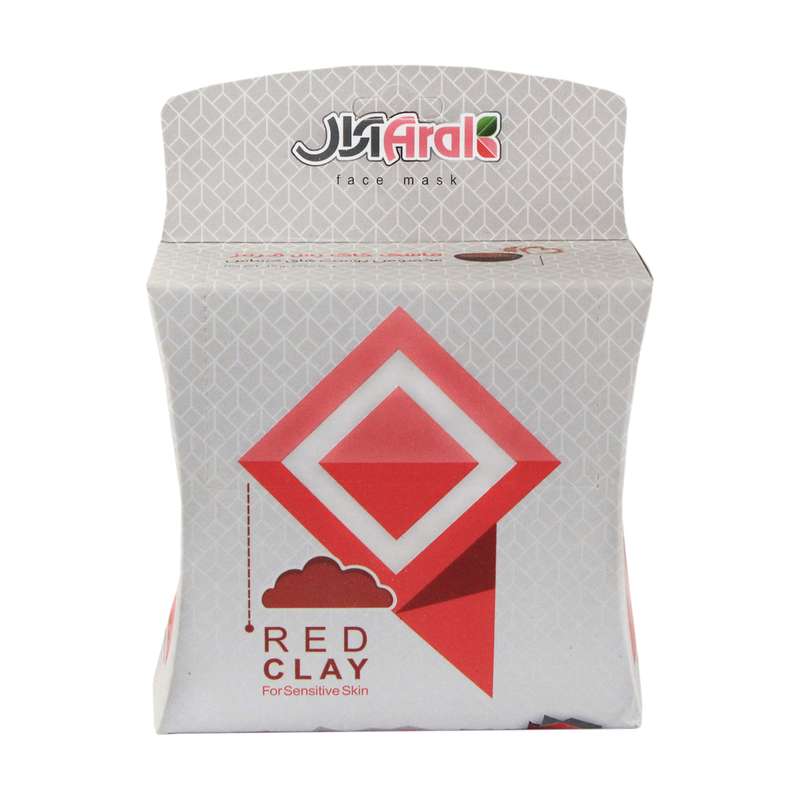 ماسک صورت آرال مدل Red clay وزن 250 گرم ماسک صورت آرال مدل Red clay وزن 250 گرم