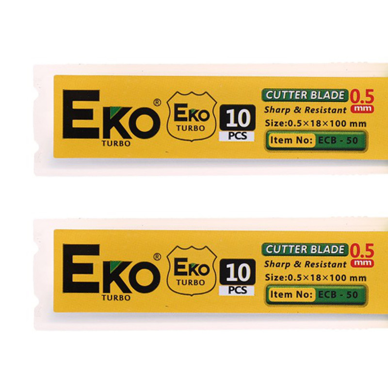 تیغ کاتر اکو مدل Gh-20 بسته 20 عددی تیغ کاتر اکو مدل Gh-20 بسته 20 عددی