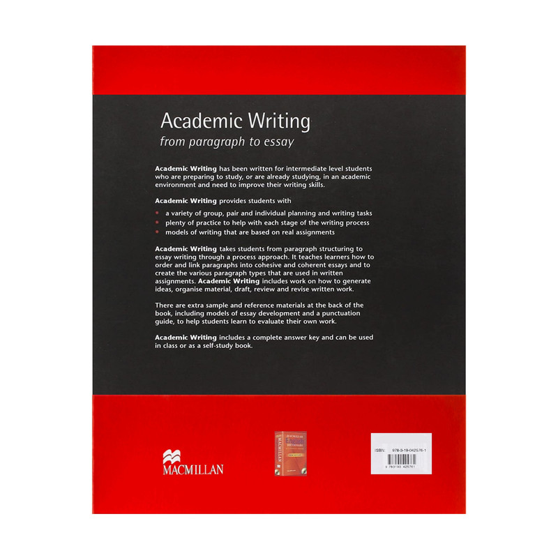 academic writing from paragraph to essay dorothy e zemach pdf