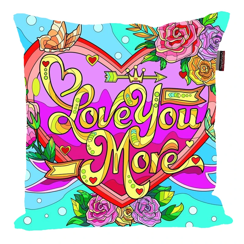 کوسن پاد آفرین مدل عشق طرح LOVE کد PK40842