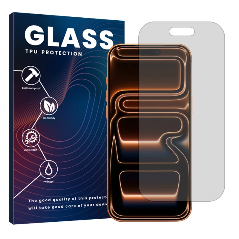 محافظ صفحه نمایش مات گلس مدل Resistant مناسب برای گوشی موبایل اپل iPhone 17 Pro Max