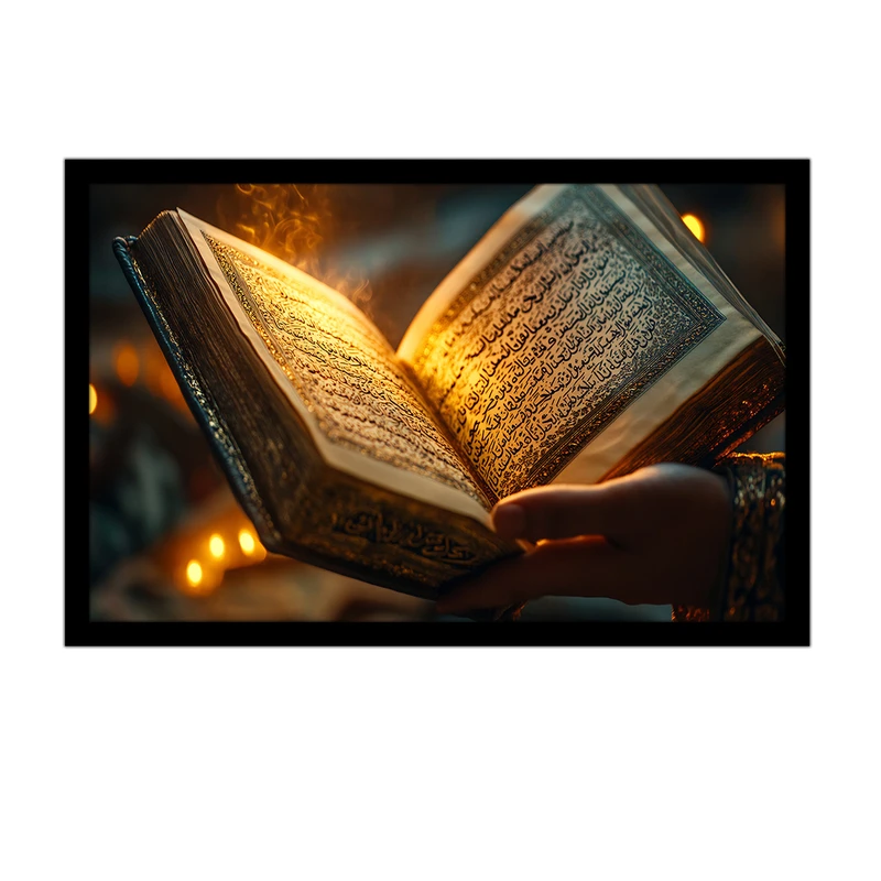 تابلو بکلیت طرح مذهبی مدلDY1367 فریم مشکی