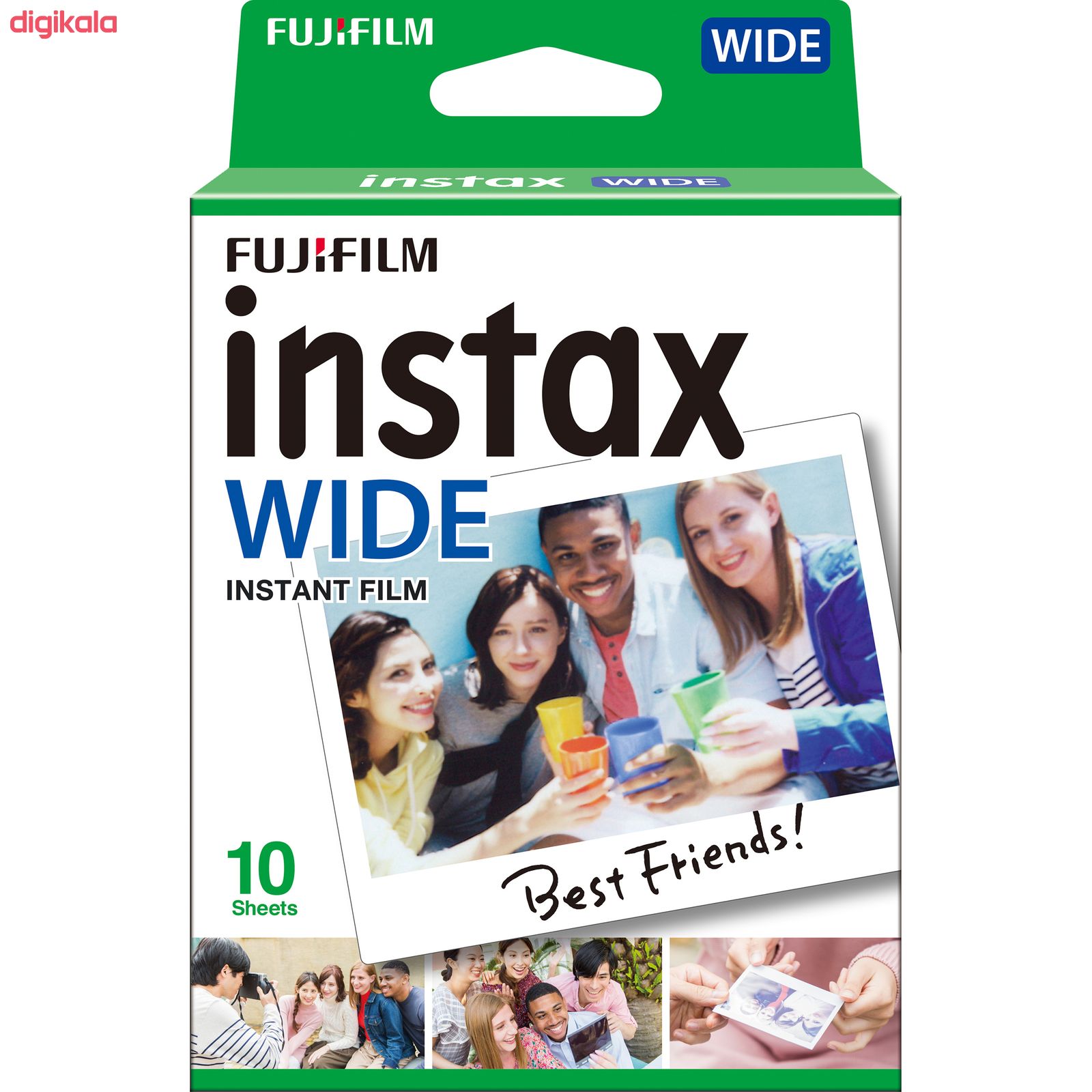 فیلم چاپ سریع مخصوص دوربین فوجی فیلم مدل Instax Wide main 1 5