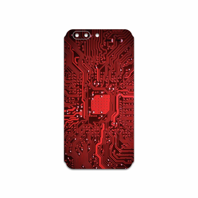 برچسب پوششی ماهوت مدل Red Printed Circuit Board مناسب برای گوشی موبایل وان پلاس 5