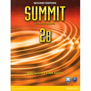 کتاب SUMMIT 2B second edition C1 اثر Joan Saslow and Allen Ascher انتشارات pearson