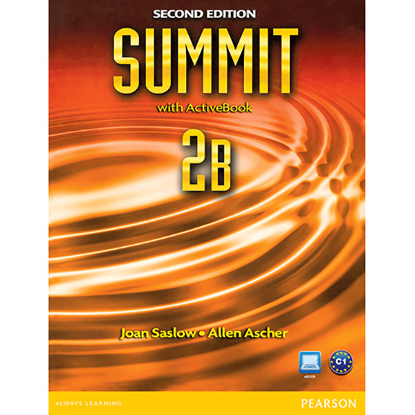 کتاب SUMMIT 2B second edition C1 اثر Joan Saslow and Allen Ascher انتشارات pearson
