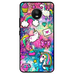 Megafone Unicorn 8155 Cover For Motorola Moto E4