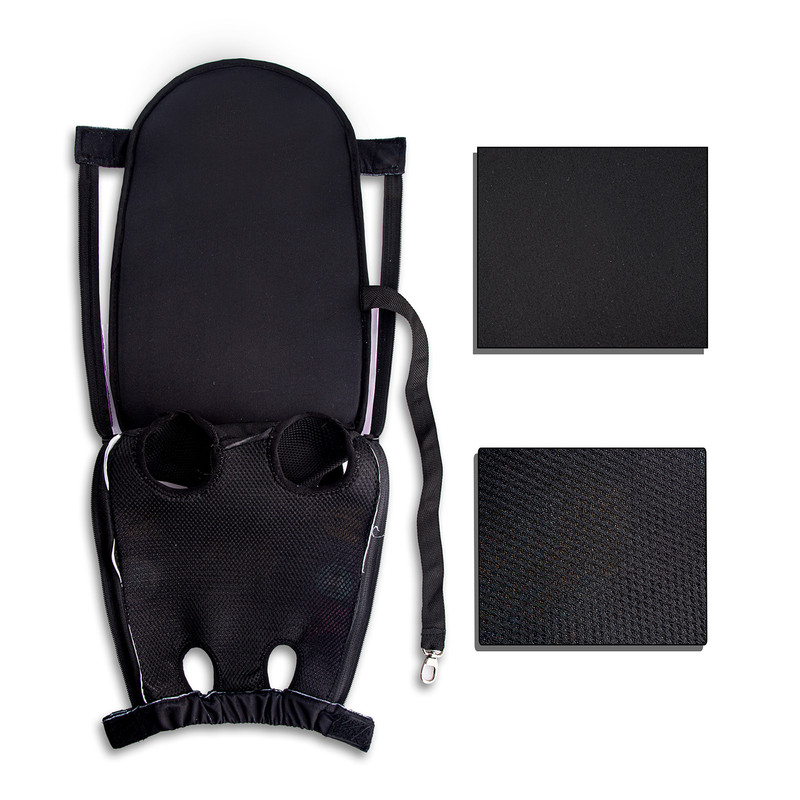 کیف حمل سگ و گربه تادو طرح آغوشی کد AGH113 سایز M