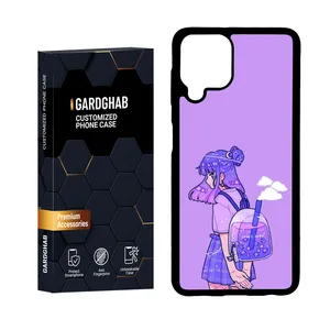   کاور گارد قاب مدل دورژله ای دخترانه مناسب برای گوشی موبایل سامسونگ Galaxy A22 4G