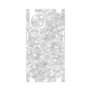 MAHOOT Army_Snow_Pixel-FullSkin Cover Sticker for Apple iPhone 15
