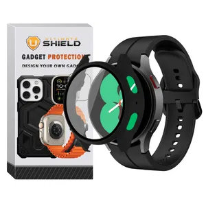 Ultimate Shield Silic ORG_GRD Band for Samsung Galaxy Watch 4 40mm / 5 40mm with cover