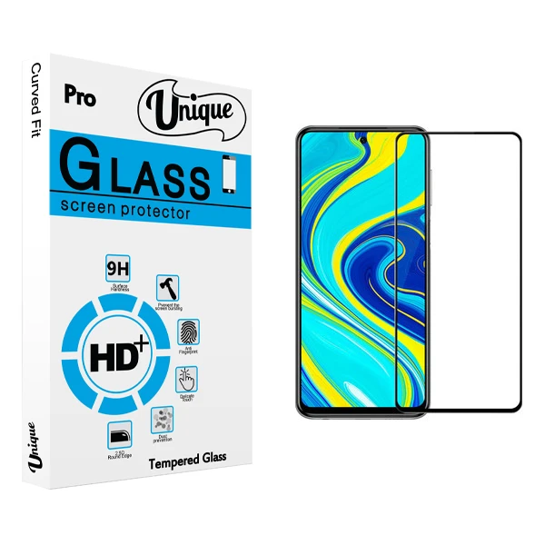 محافظ صفحه نمایش يونيک مدل +Clear مناسب برای گوشی موبایل شیائومی Redmi note9s