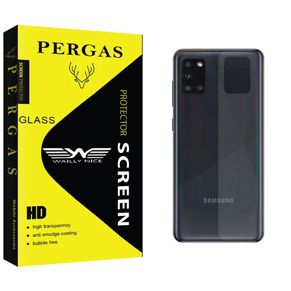 محافظ پشت گوشی وایلی نایس مدل Pergas Glass مناسب برای گوشی موبایل سامسونگ Galaxy A51