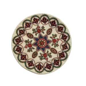 کوسن سوزن دوزی مدل پته  دایره ایی 
