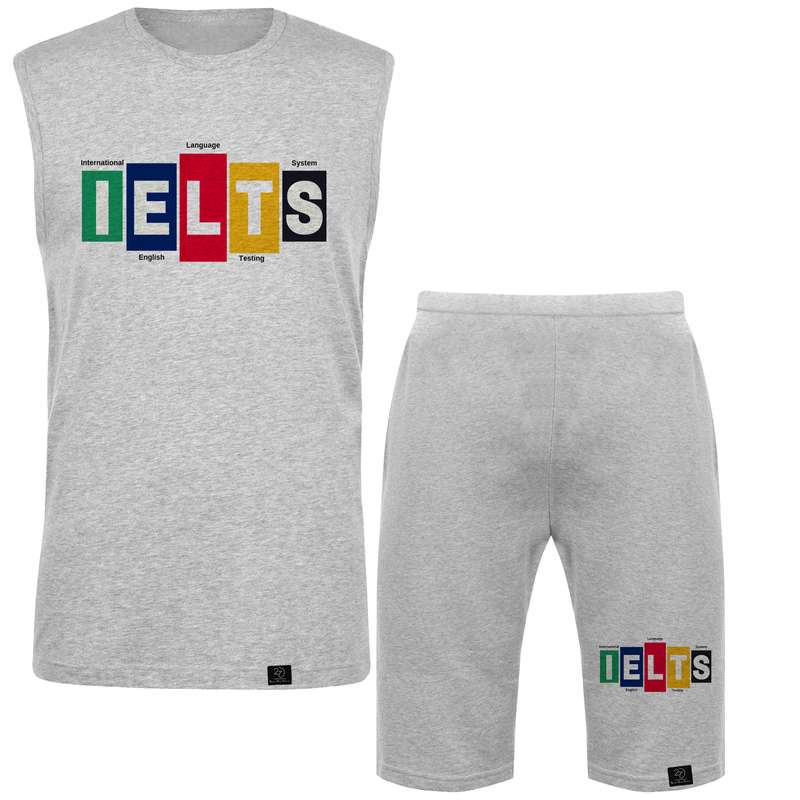 ست تاپ و شلوارک مردانه 27 مدل IELTS Colors کد MH93