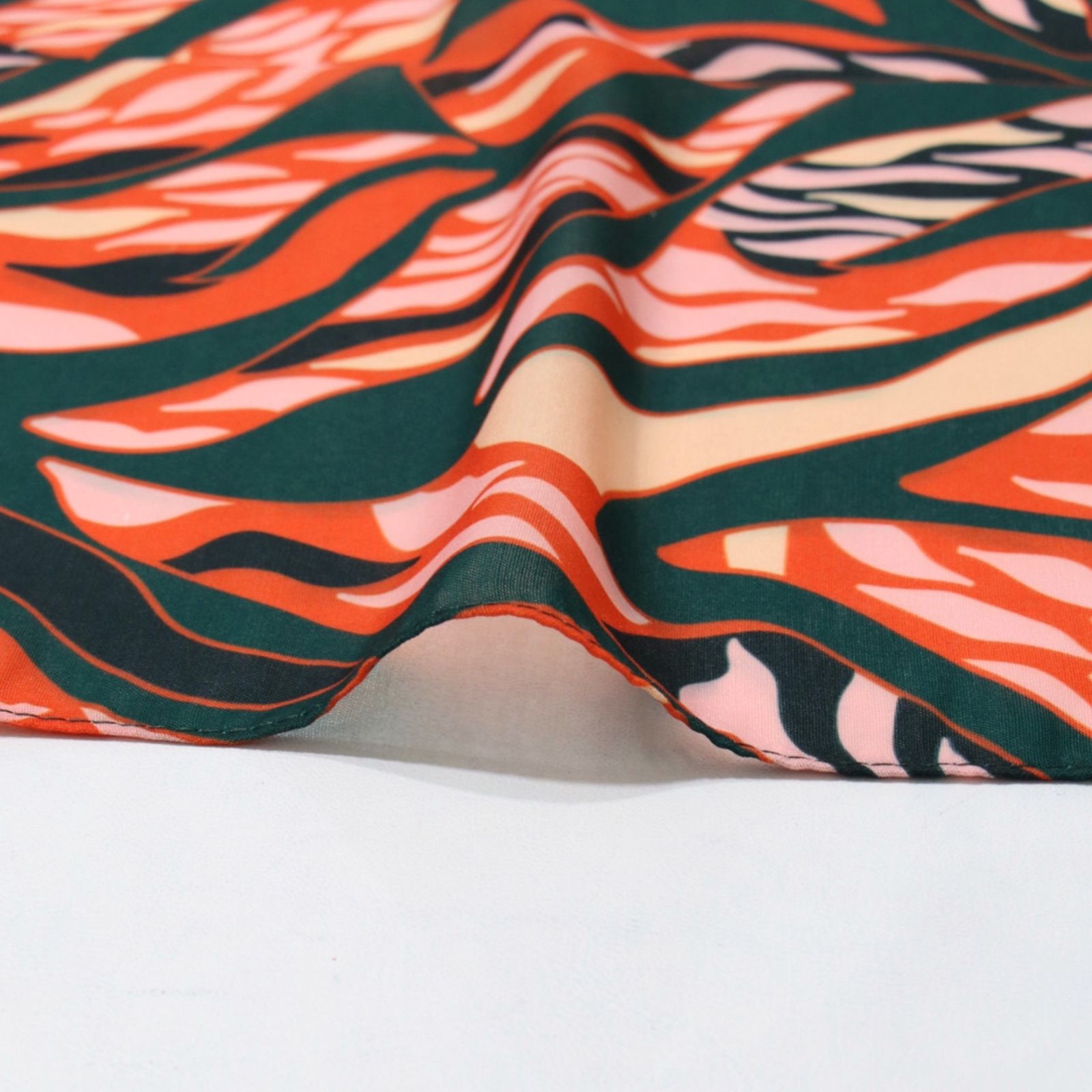 شال زنانه مدل نخی بهاری طرح زمرد کد ana-4035 -  - 7