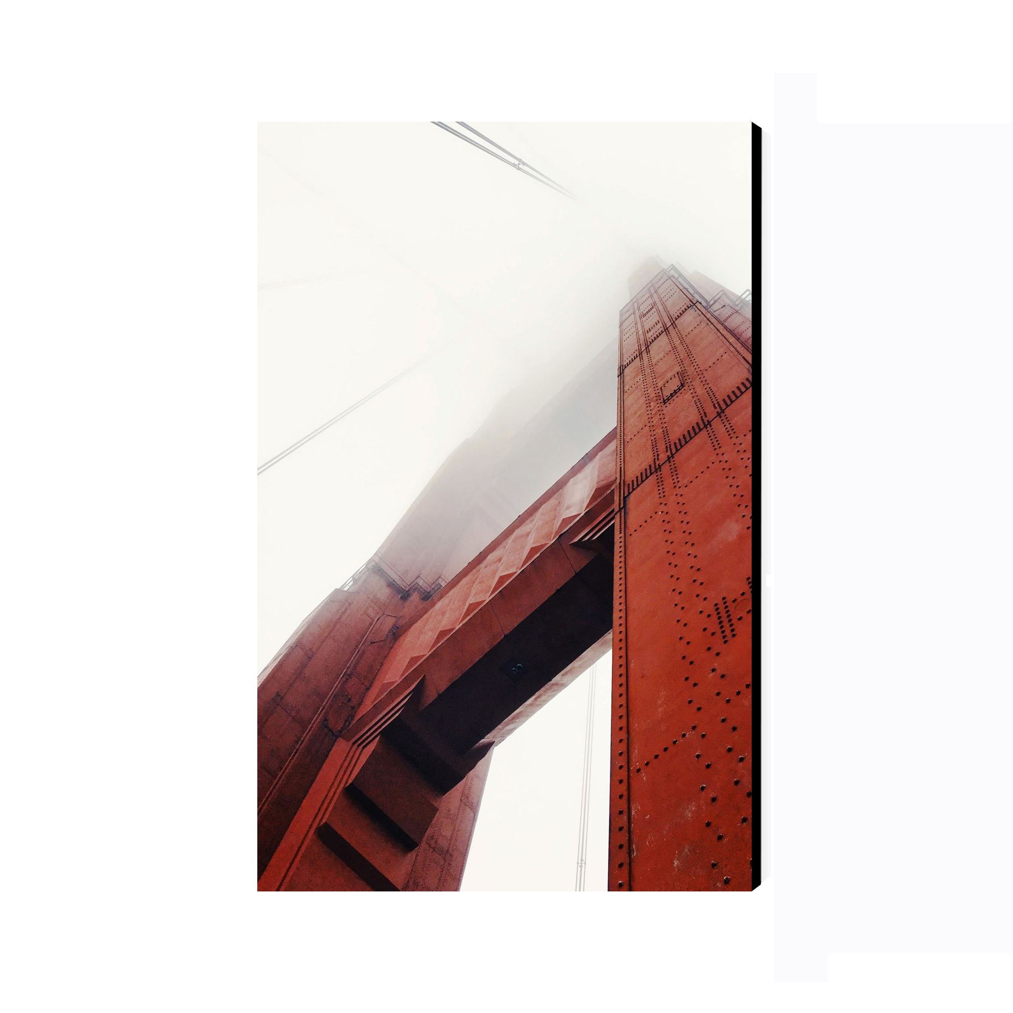 تابلو شاسی عرش مدل فانتزی پل گلدن گیت Golden Gate Bridge کد As3634