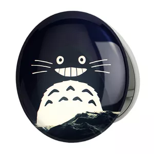 آینه جیبی خندالو طرح انیمه توتورو Totoro مدل تاشو کد 12821 