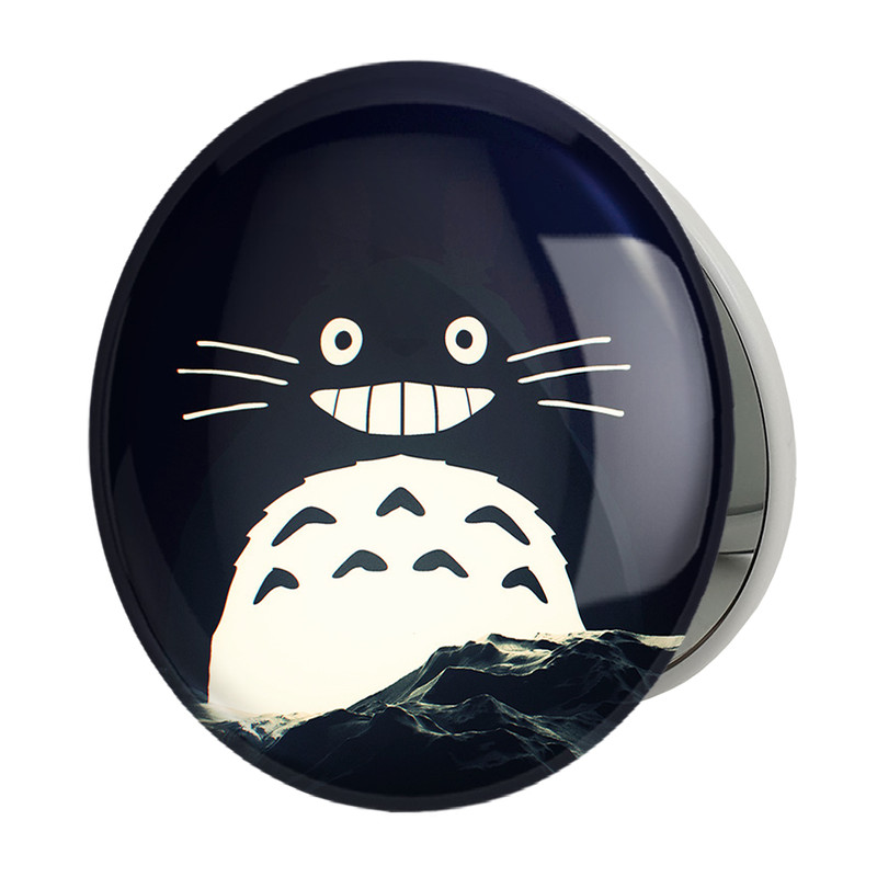 آینه جیبی خندالو طرح انیمه توتورو Totoro مدل تاشو کد 12821 