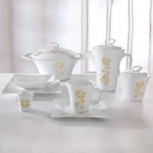 سرویس 90 پارچه چینی زرین سری وینچی مدل پریماورا درجه عالی