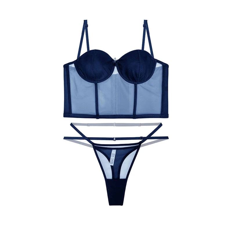 ست شورت و سوتین زنانه مدل الماس پایه بلند کد 99003np