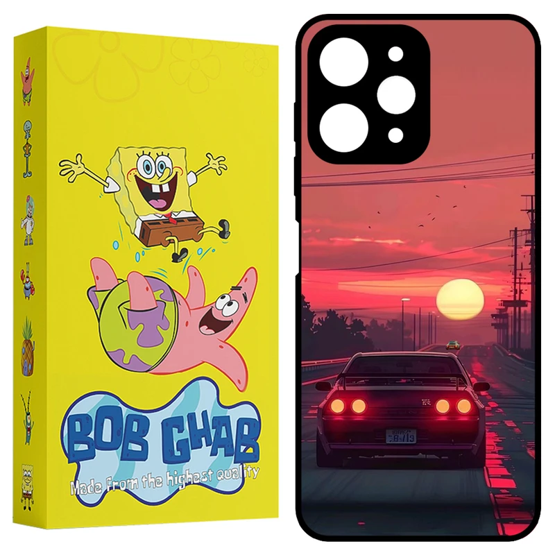 کاور باب قاب طرح ماشین مدل BCPN12 مناسب برای گوشی موبایل شیائومی Redmi Note 12 4G