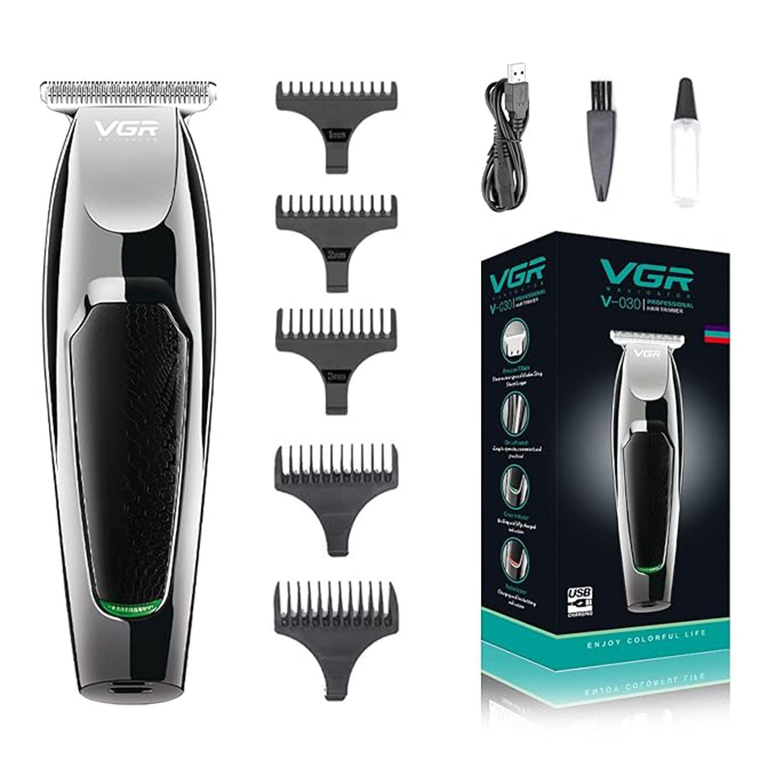 ماشین اصلاح موی صورت وی جی آر مدل V-030 -  - 11