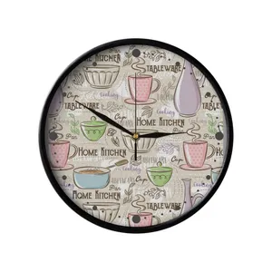 ساعت دیواری مدوپد طرح تنگ و فنجان مدل PAT00287