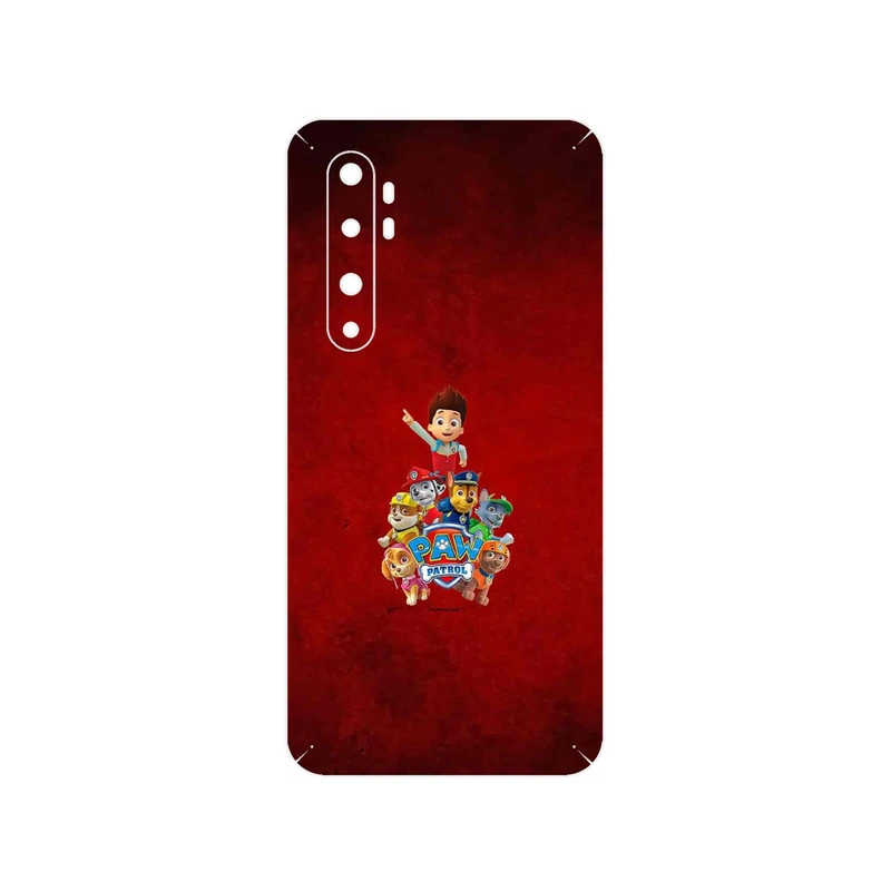 برچسب پوششی ماهوت مدل Paw Patrol مناسب برای گوشی موبایل شیائومی Mi Note 10 Lite