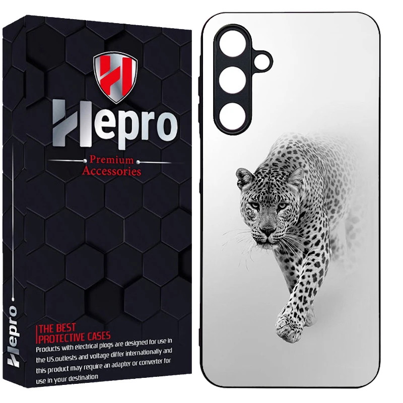 کاور هپرو طرح پلنگ  کد Dimo-651 مناسب برای گوشی موبایل سامسونگ Galaxy A16