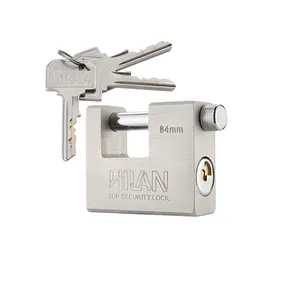 قفل کتابی هیلان یراق قاجار زاده مدل آرمِن سایز ۸۴ میلی متر 