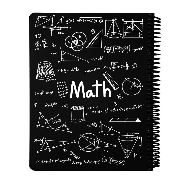 دفتر مشق 100 برگ دات نوت طرح ریاضی مدل هارد کد B05