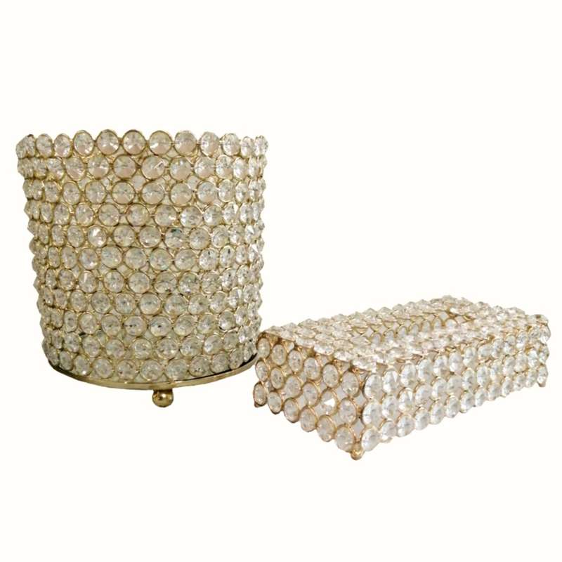 ست سطل وجای دستمال کاغذی مدلcbstljd