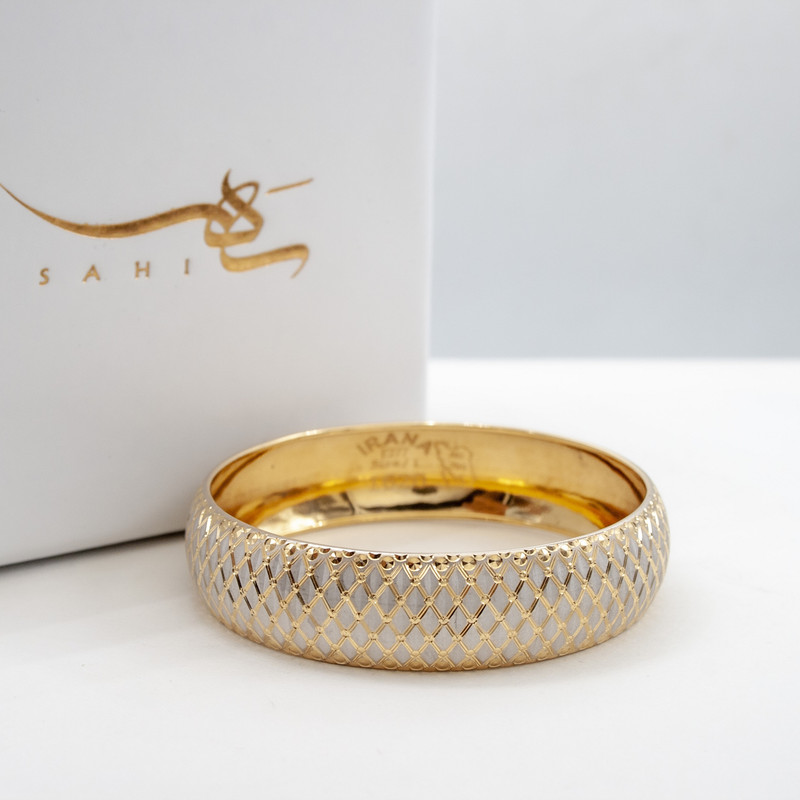 النگو طلا 18 عیار زنانه سهی مدل VB57-2