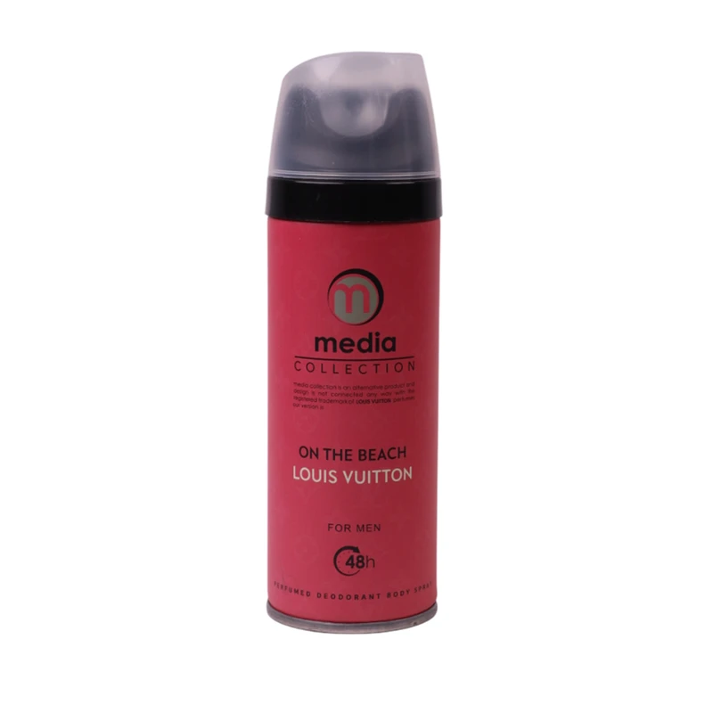 اسپری دئودورانت مردانه مدیا مدل LOIS VUITTON حجم 200 میلی‌لیتر