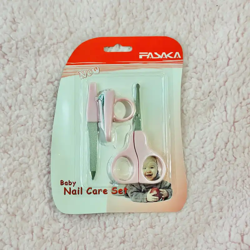 ست ناخن گیر فاساکا کودک مدل EASY WAY کد 2024 بسته 3 عددی