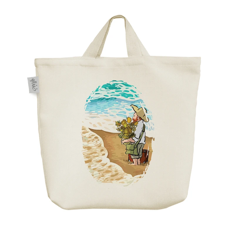 ساک خرید خندالو مدل ونسان ونگوگ کد 7395