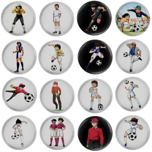 پیکسل مدل انیمیشن کارتون فوتبالیست ها واکی سوباسا کاکرو ایشی S1-11 مجموعه 17 عددی 