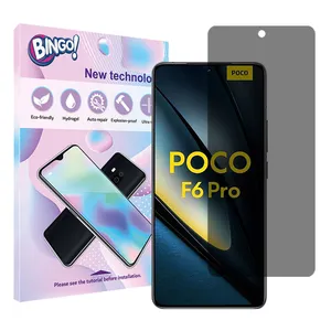 Bingo Tough model privacy screen Protector Suitable for Xiaomi Poco F6 Pro Mobile Phone