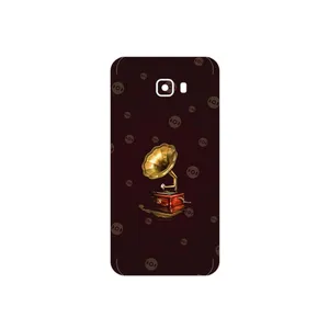 MAHOOT Gramophone Nostalgia Cover Sticker for Samsung Galaxy C7 Pro