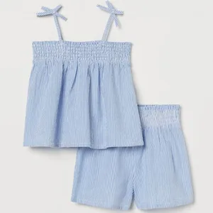 ست تاپ و شلوارک دخترانه اچ اند ام مدل 0965243001