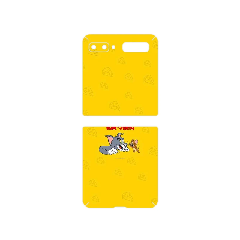 برچسب پوششی ماهوت مدل Tom and Jerry مناسب برای گوشی موبایل سامسونگ Galaxy Z Flip