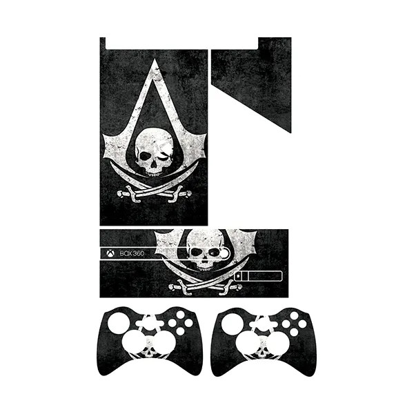  برچسب ایکس باکس 360 سوپر اسلیم طرح Assassins Creed کد 6 مجموعه 4 عددی