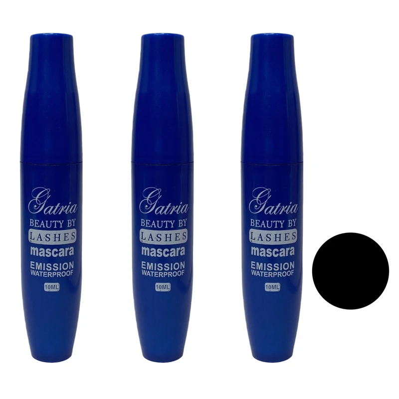 ریمل حالت‌دهنده ضد آب اميسيشن مدل W3 بسته 3 عددی