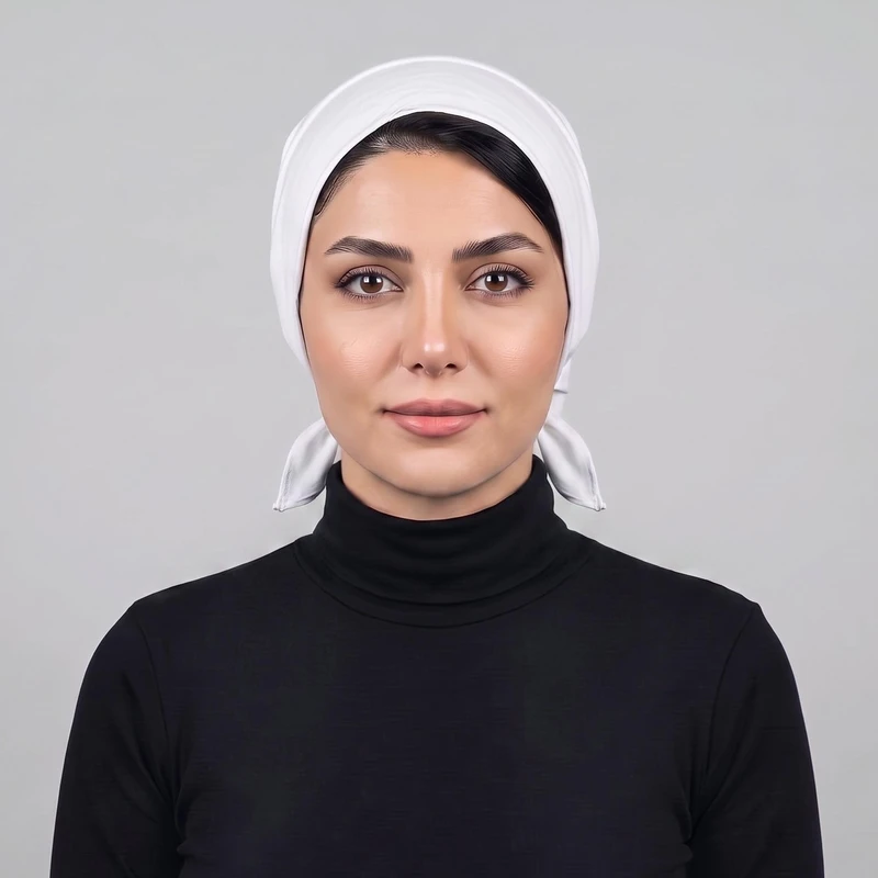 توربان مدل حجاب بنددار 